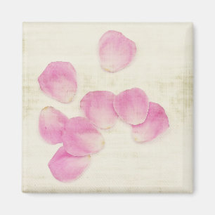 "Wartete" rosa Rosen-Magneten Magnet