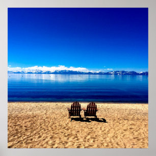 Wartete Sommer auf Lake Tahoe Poster