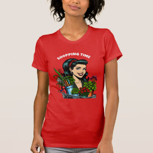 Wartezeit Funny Retro Pflanze Lovers T-Shirt