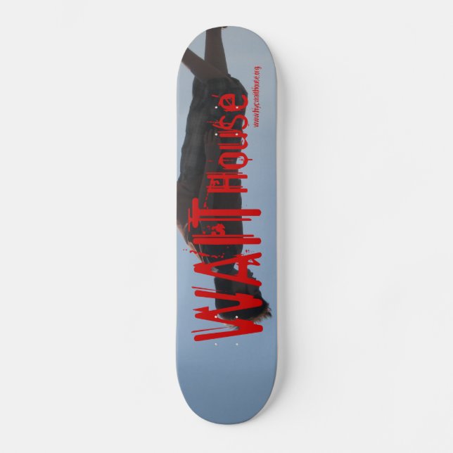 WARTEZEIT Haus-Skateboard… Skateboard (Vorderseite)