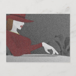 Wartezeiten für Me 4 - Postkarte