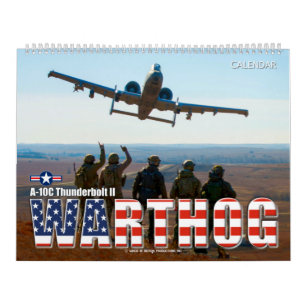 WARTHOG - A-10C-Thunderbolzen II Kalender