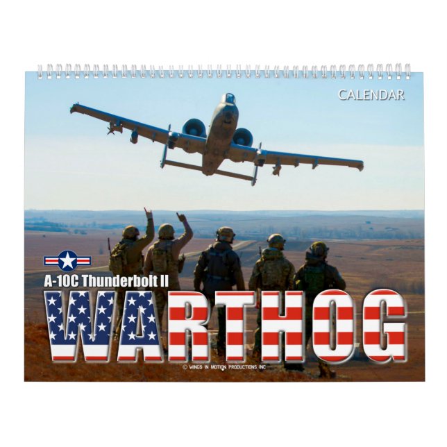 WARTHOG - A-10C-Thunderbolzen II Kalender (Titelbild)