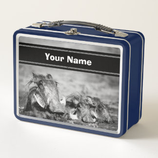 Warthog Family Lunch Box - Benutzerdefiniertes Ges
