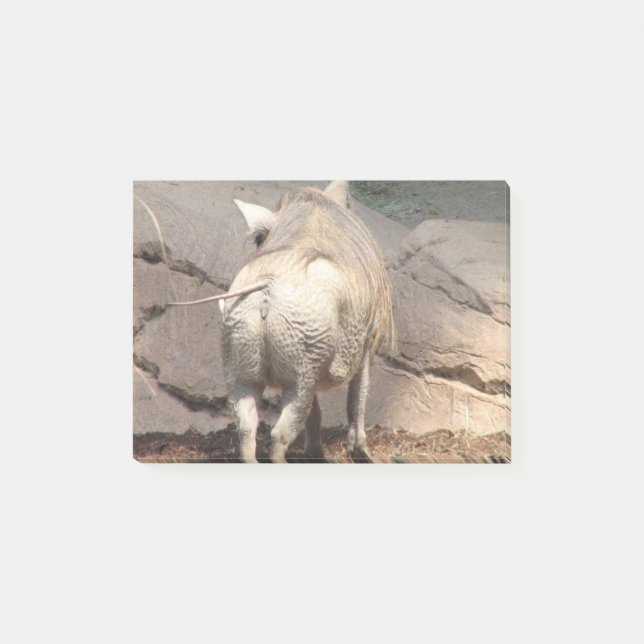 Warthog hinten post-it klebezettel (Vorderseite)