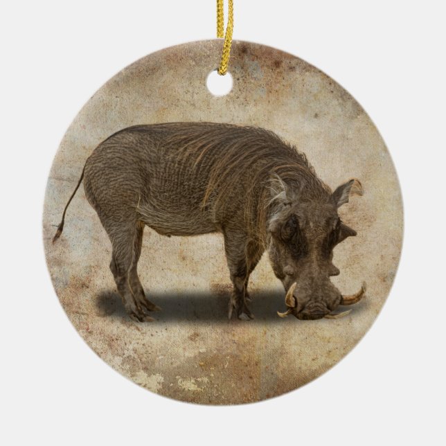WARTHOG KERAMIKORNAMENT (Vorne)