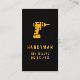 Wartung, Bau, Handyman-Visitenkarte Visitenkarte