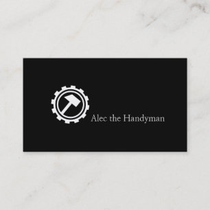 Wartung, Bau, Handyman-Visitenkarte Visitenkarte