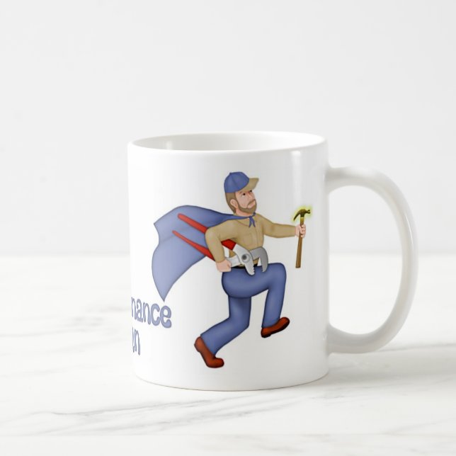 WartungManLgCup Tasse (Rechts)
