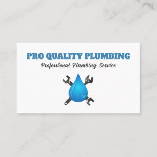 Wartungs-Service für Handyman Plumber Visitenkarte