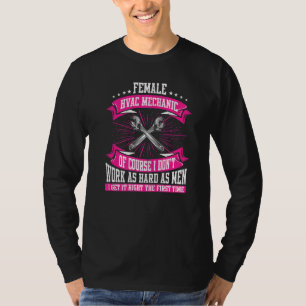 Wartungstechniker Hvac Technician Mechaniker H T-Shirt