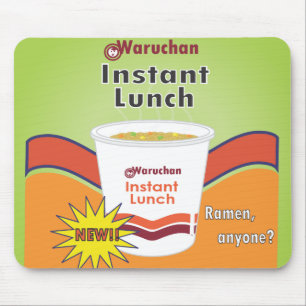 Waruchan - Ramen Mousepad