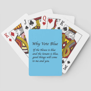 Warum 2024 Blue wählen Spielkarten