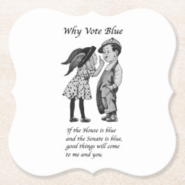 Warum 2026 Blue wählen Untersetzer