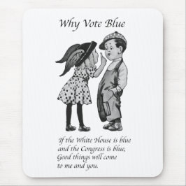 Warum 2028 völlig blau abstimmen mousepad