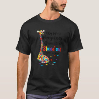 Warum Anpassen Wenn Du Geboren Bist Um Aufzufallen T-Shirt