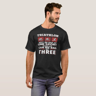 Warum bei einem Sporttriathlon-T - Shirt schlecht