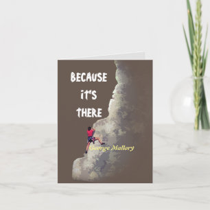 Warum Climb? - Weil es dort eine Karte gibt