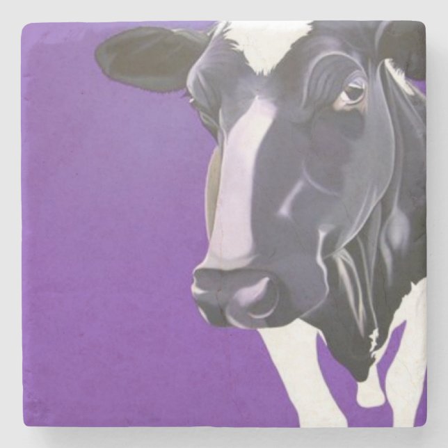 "Warum das lange Gesicht? Steinuntersetzer (Vorderseite)