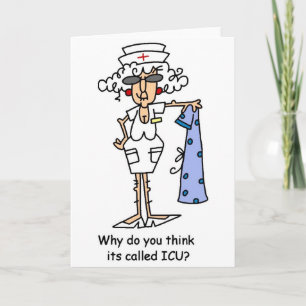 Warum denkst du, es heißt ICU? Karte