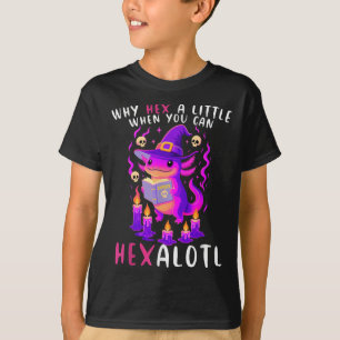 Warum ein wenig hex, wenn U Hexalotl Hexalotl Axol T-Shirt