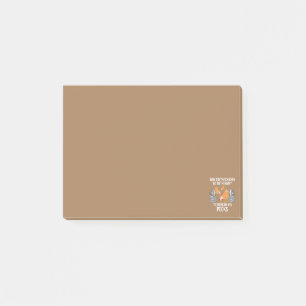 Warum ging das Huhn ins Fitnessstudio Lustiges Tie Post-it Klebezettel