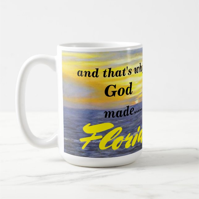 WARUM GOTT FLORIDA OCEAN WAVE TASSE (Links)