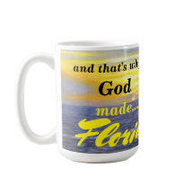 WARUM GOTT FLORIDA OCEAN WAVE TASSE