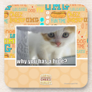 Warum haben Sie ein Fell? Untersetzer