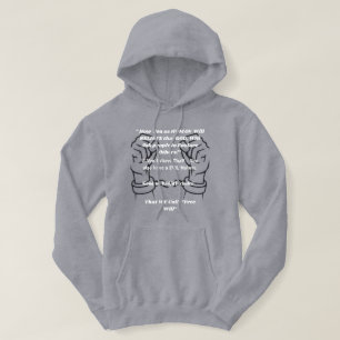 Warum haben wir" freien Willen." Hoodie