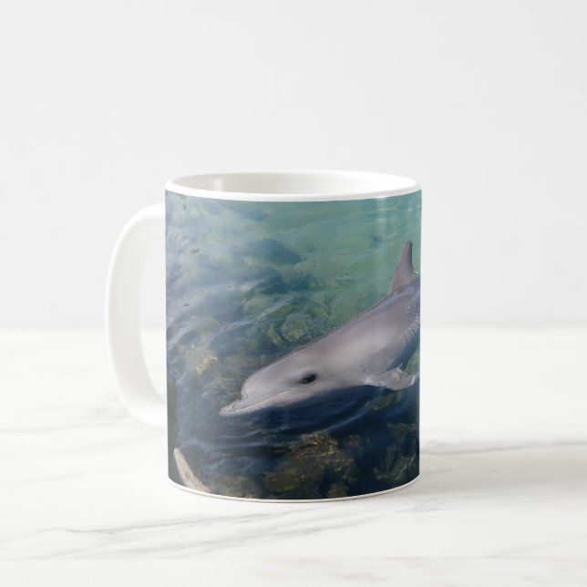 Warum hallo Dolphin, Tasse des Kaffees (Vorderseite Links)