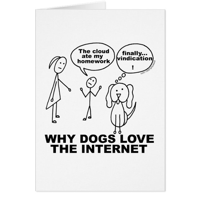 Warum Hunde die Liebe der Internet-Blank-Karte lus (Vorne)