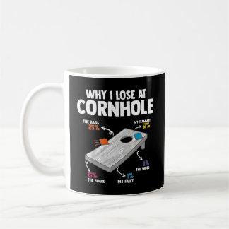 Warum ich an Cornhole verloren habe Kaffeetasse