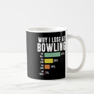Warum ich bei Bowling 1 verlieren sollte Kaffeetasse