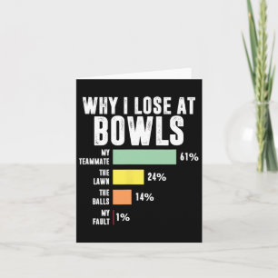 Warum ich Bowls Funny Bowling verlieren Karte