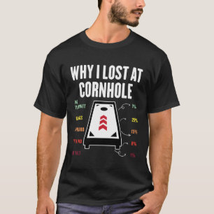 Warum ich den Cornhole Player verloren habe T-Shirt