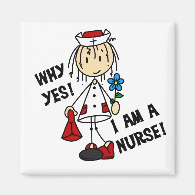 Warum ich ein Krankenpfleger bin Magnet (Vorne)