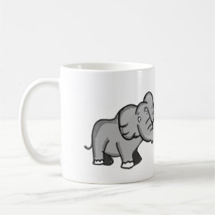 Warum ich? Elefant Kaffeetasse