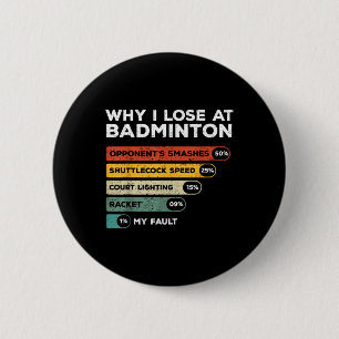Warum ich lustigerweise beim Badminton verliere Button