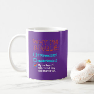 Warum ich Single bin Kaffeetasse