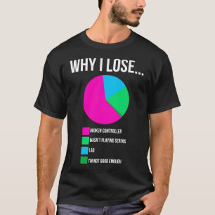 Warum ich verliere, Geschenk für Gamer, Geschenk  T-Shirt