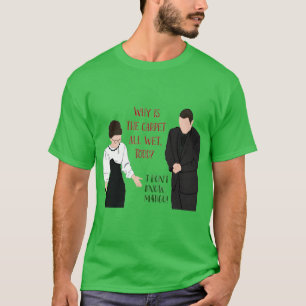 Warum ist der Teppich ganz nass Freunde T-Shirt