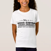 Warum ist dieses Shirt unterschiedlich?