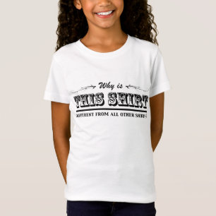 Warum ist dieses Shirt unterschiedlich?