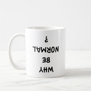Warum ist es normal? Tasse