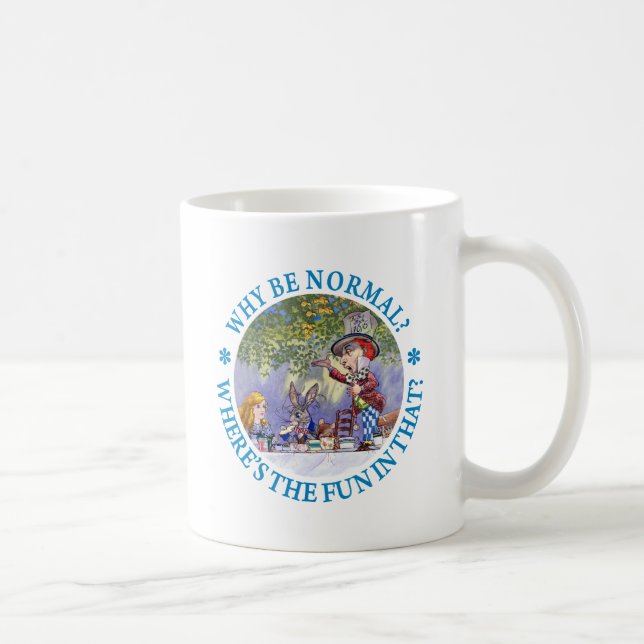 WARUM IST NORMAL? KAFFEETASSE (Rechts)
