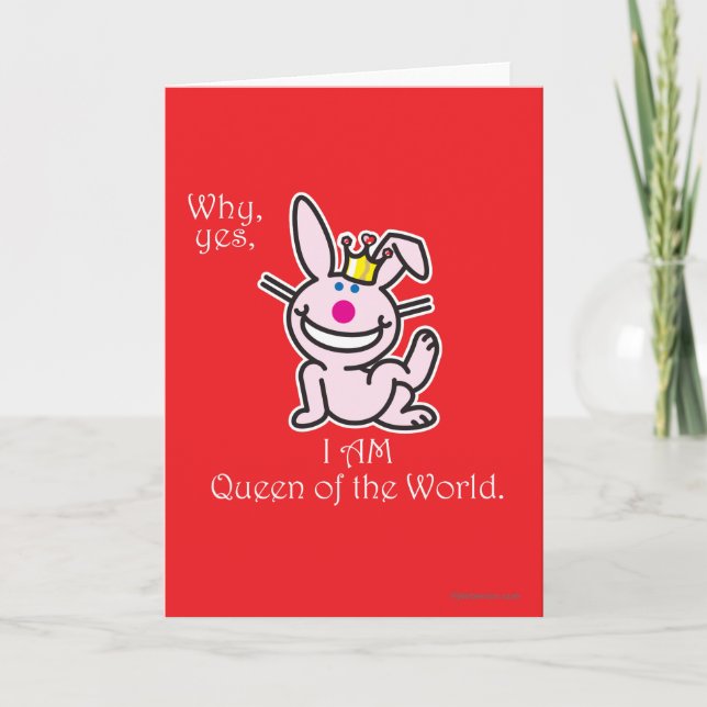 Warum Ja Feiertagskarte (Vorderseite)