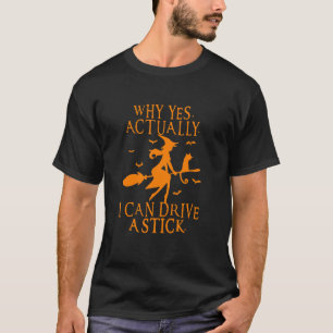 Warum ja, ich kann ein Halbleiter-Halloween fahren T-Shirt