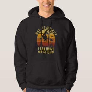 Warum ja, kann ich eine Hexenkatze fahren? Hoodie