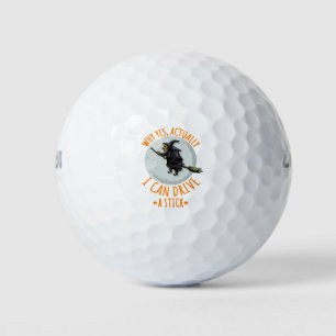 Warum ja, kann ich tatsächlich eine Stick Funny Wi Golfball